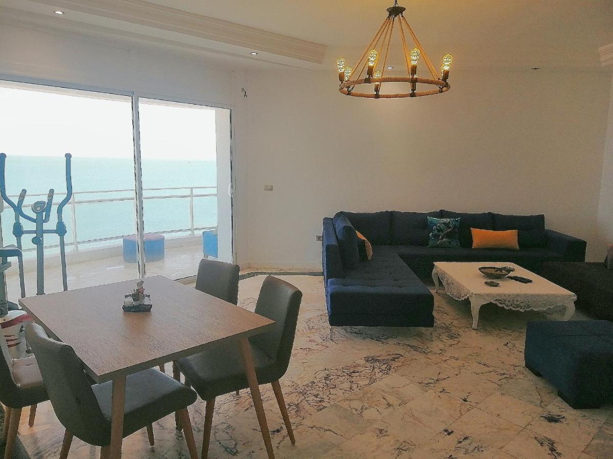 La Perle Bleue Apartment La Goulette Bagian luar foto
