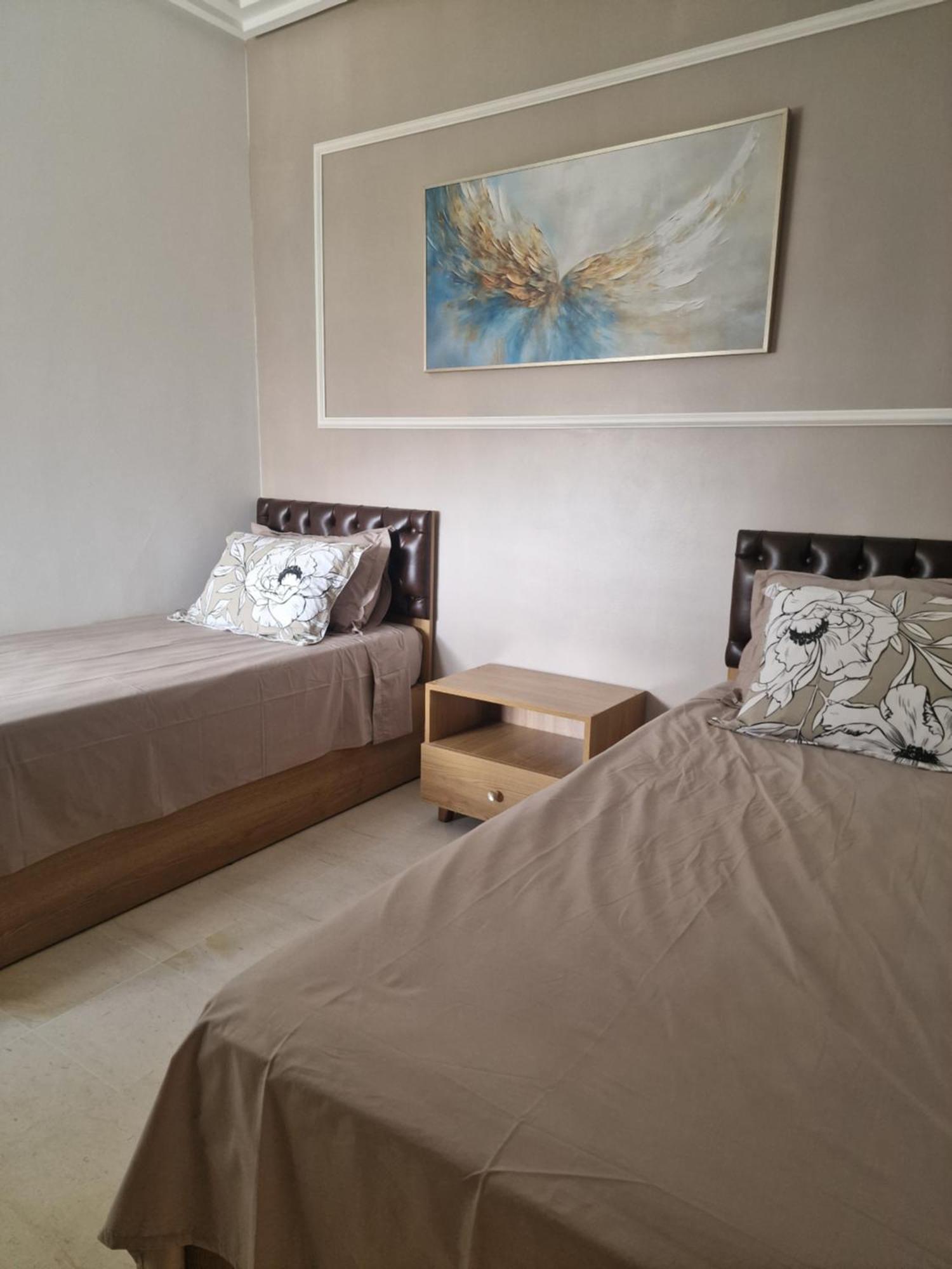 La Perle Bleue Apartment La Goulette Bagian luar foto