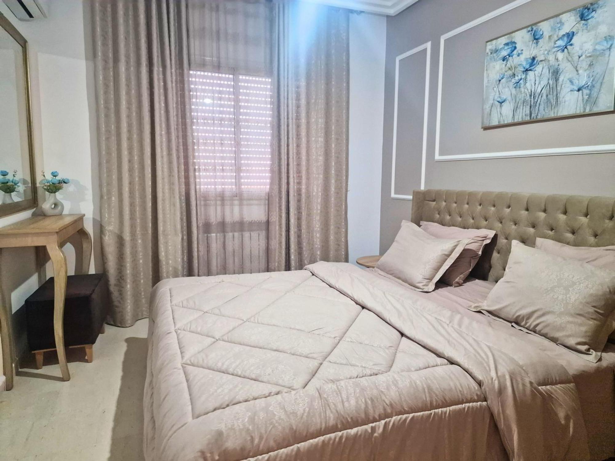 La Perle Bleue Apartment La Goulette Bagian luar foto