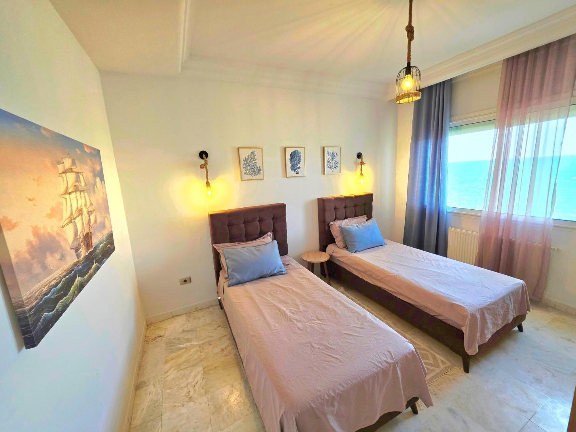 La Perle Bleue Apartment La Goulette Bagian luar foto